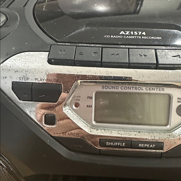 Vintage Philips AZ1574/17  CD Player/ Cassette Radio Portable Boombox Tested - Picture 11 of 17